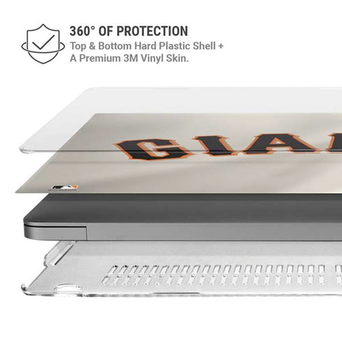 MLB San Francisco Giants Home Jersey MacBook Cases