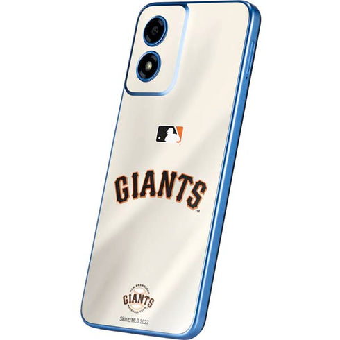 MLB San Francisco Giants Home Jersey Moto G Play 4G (2024) Skin