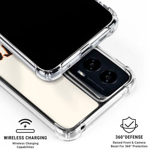 MLB San Francisco Giants Home Jersey Moto G Power 5G (2024) Clear Case