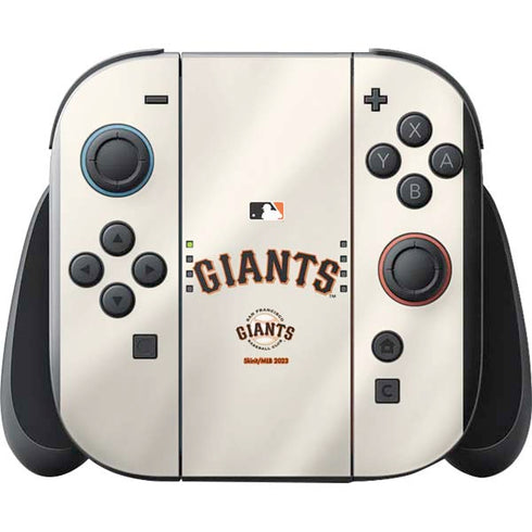 MLB San Francisco Giants Home Jersey Nintendo Switch 2 (2025) with Joy-Con Skin
