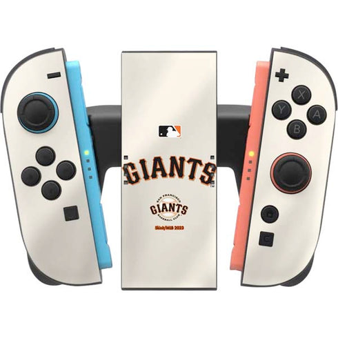 MLB San Francisco Giants Home Jersey Nintendo Switch 2 (2025) Joy-Con Controller Skin
