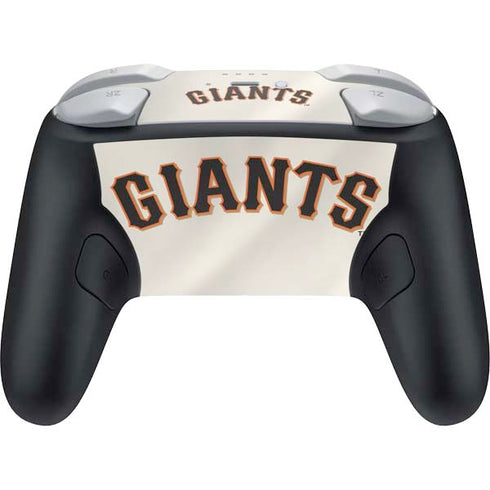 MLB San Francisco Giants Home Jersey Nintendo Switch 2 (2025) Pro Controller Skin