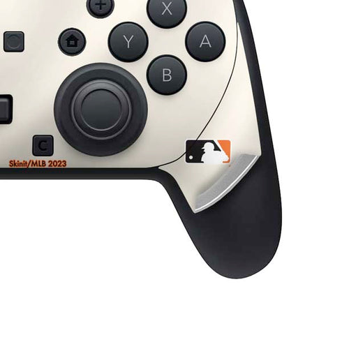 MLB San Francisco Giants Home Jersey Nintendo Switch 2 (2025) Pro Controller Skin