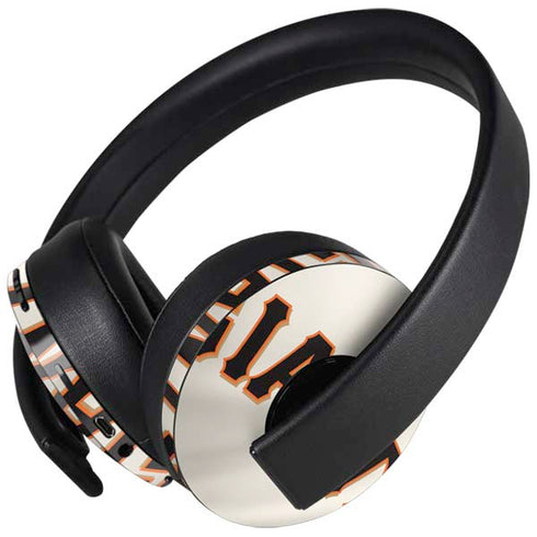 MLB San Francisco Giants Home Jersey PlayStation 4 Gold Wireless Headset Skin