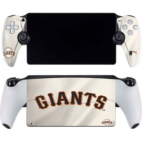 MLB San Francisco Giants Home Jersey PlayStation Portal Remote Player Skin