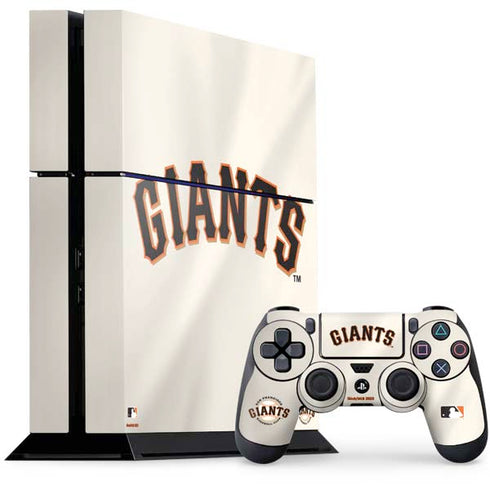 MLB San Francisco Giants Home Jersey PlayStation PS4 Skins