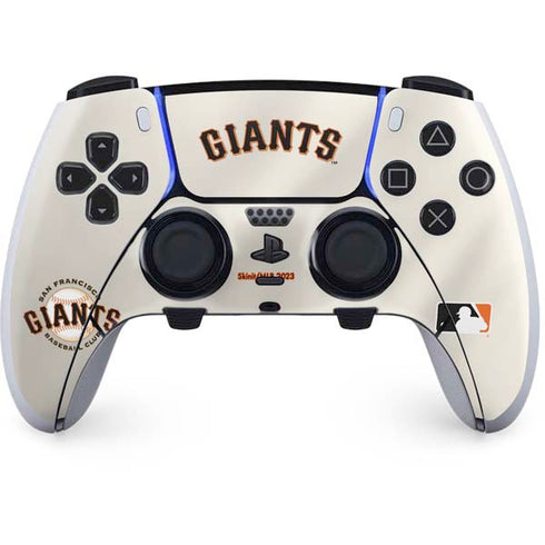 MLB San Francisco Giants Home Jersey PS5 DualSense Edge Pro Controller Skin