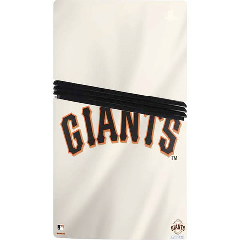 MLB San Francisco Giants Home Jersey PS5 Pro Console Skin