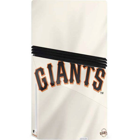 MLB San Francisco Giants Home Jersey PS5 Pro Disk Console Skin