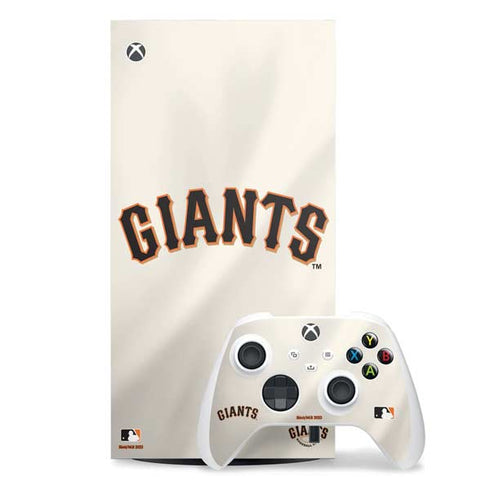 MLB San Francisco Giants Home Jersey Xbox Series X Skins