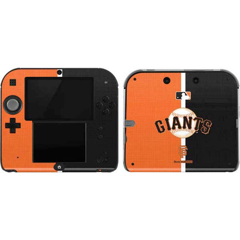 MLB San Francisco Giants Split Nintendo Skins
