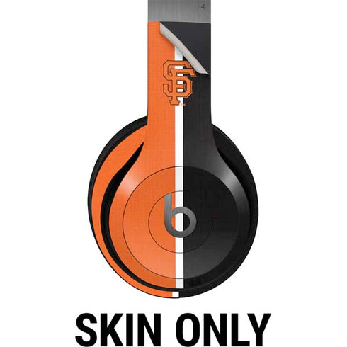 MLB San Francisco Giants Split Beats Solo 4 Wireless Headphones Skin