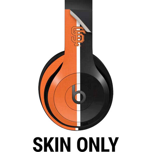 MLB San Francisco Giants Split Beats Studio Pro Wireless Headphones Skin
