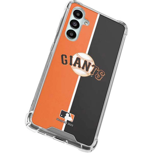 MLB San Francisco Giants Split Galaxy A16 5G Clear Case