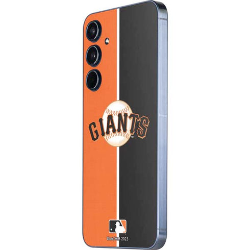 MLB San Francisco Giants Split Galaxy A55 5G Skin