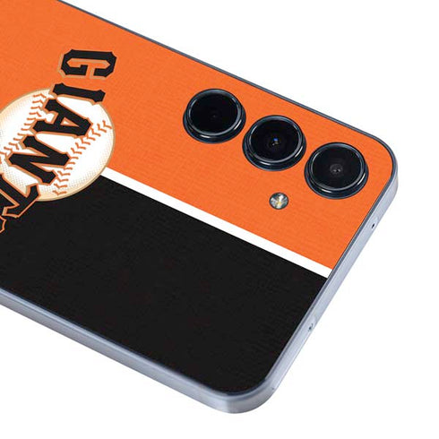 MLB San Francisco Giants Split Galaxy A55 5G Skin