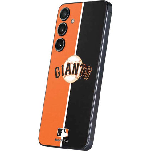 MLB San Francisco Giants Split Galaxy S25 Skin