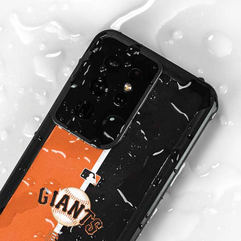 MLB San Francisco Giants Split Galaxy S24 Ultra Waterproof Case