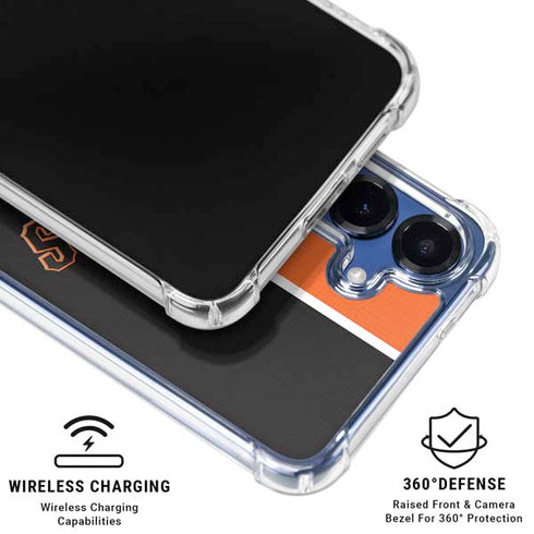MLB San Francisco Giants Split Galaxy S25 Clear Case