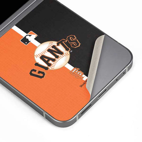 MLB San Francisco Giants Split Galaxy Z Flip6 Skin