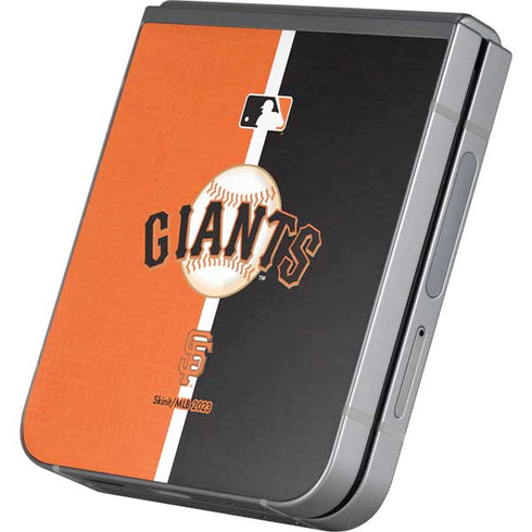 MLB San Francisco Giants Split Galaxy Z Flip6 Skin