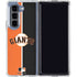 MLB San Francisco Giants Split Galaxy Z Fold5 5G Clear Case