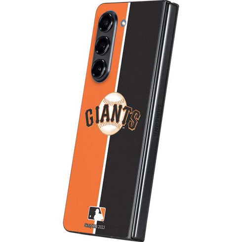 MLB San Francisco Giants Split Galaxy Z Fold5 5G Skin