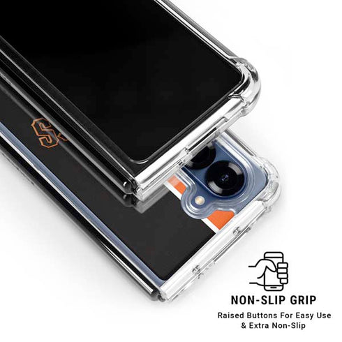 MLB San Francisco Giants Split Galaxy Z Fold7 Clear Case