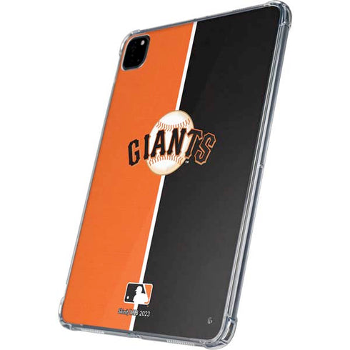 MLB San Francisco Giants Split iPad Pro 11in (2024) Clear Case