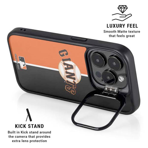 MLB San Francisco Giants Split iPhone 13 Pro Kickstand Case