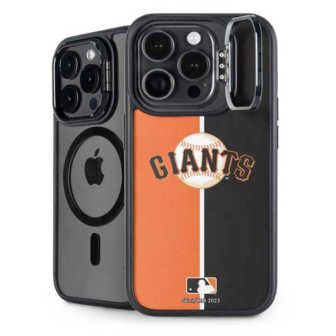 MLB San Francisco Giants Split iPhone 14 Pro Max Kickstand Case