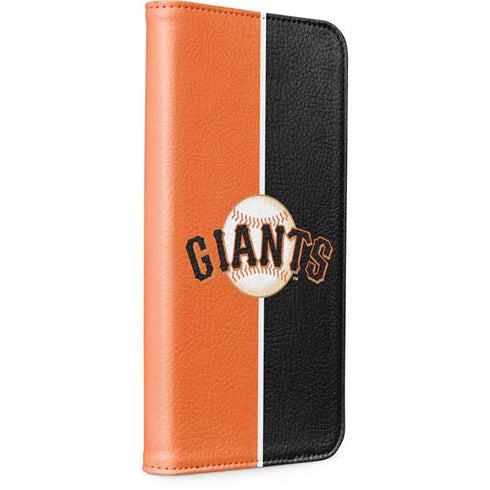 MLB San Francisco Giants Split iPhone 15 Folio Case