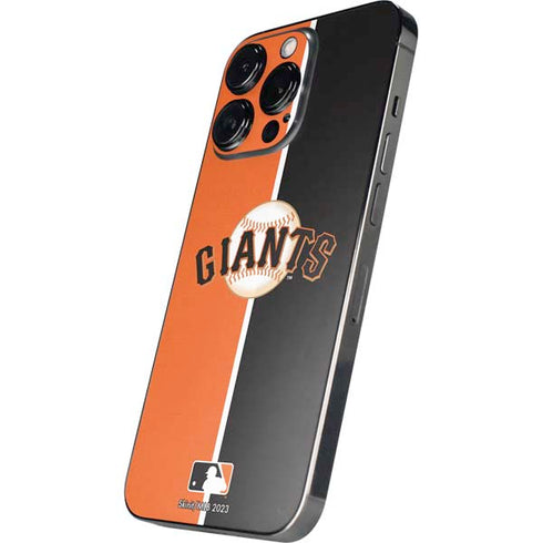 MLB San Francisco Giants Split iPhone 15 Pro Max Skin