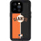 MLB San Francisco Giants Split iPhone 15 Pro Waterproof Case