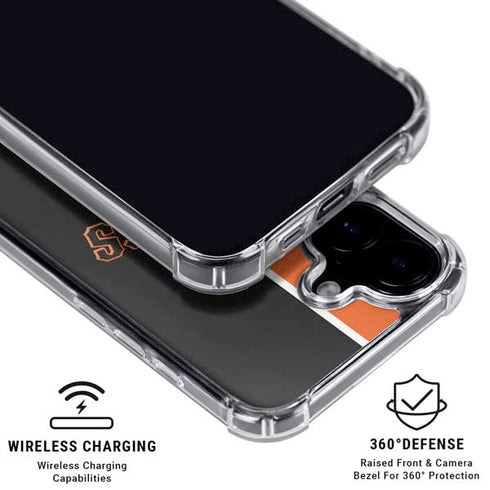 MLB San Francisco Giants Split iPhone 16 MagSafe Case
