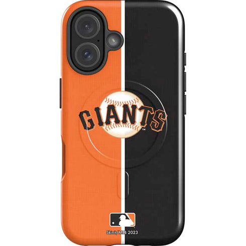 MLB San Francisco Giants Split iPhone 16 Magsafe Impact Case