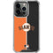 MLB San Francisco Giants Split iPhone 16 Pro Clear Case