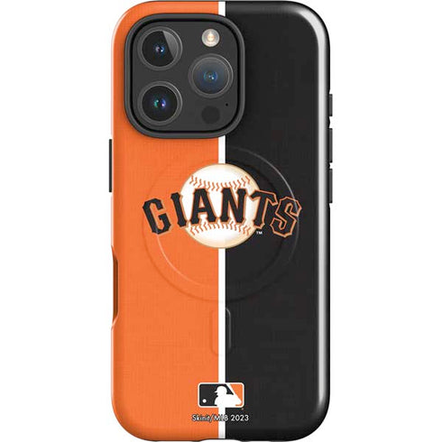 MLB San Francisco Giants Split iPhone 16 Pro Magsafe Impact Case