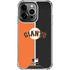 MLB San Francisco Giants Split iPhone 16 Pro Max Clear Case