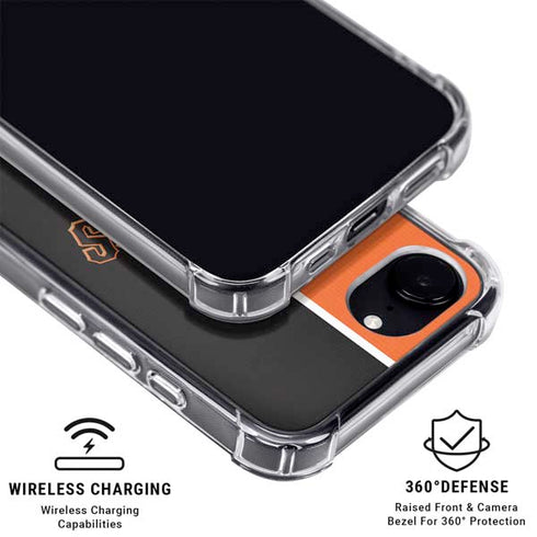 MLB San Francisco Giants Split iPhone 16e MagSafe Case