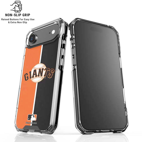 MLB San Francisco Giants Split iPhone 17 Air Clear Case