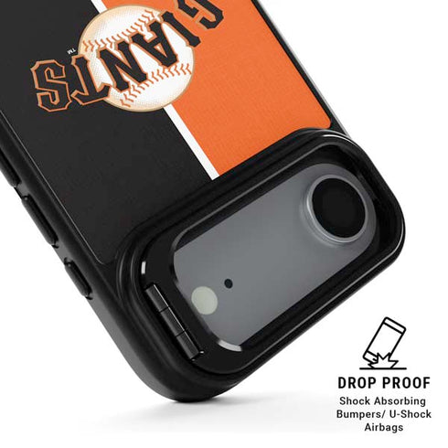 MLB San Francisco Giants Split iPhone 17 Air Kickstand Case