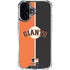 MLB San Francisco Giants Split iPhone 17 Clear Case