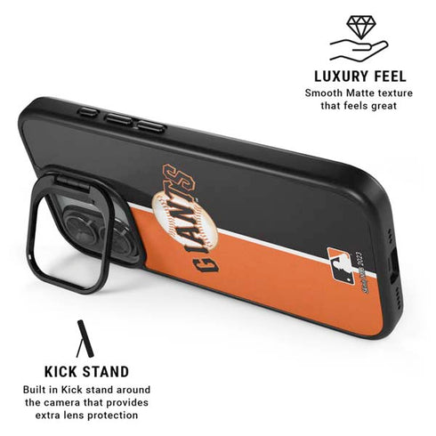 MLB San Francisco Giants Split iPhone 17 Kickstand Case