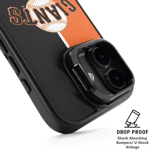 MLB San Francisco Giants Split iPhone 17 Kickstand Case