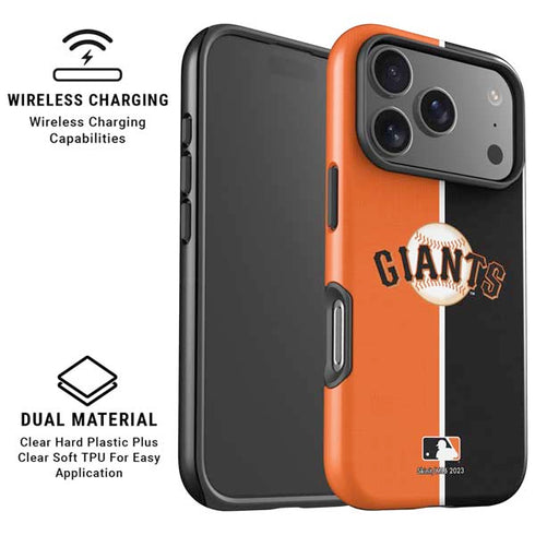 MLB San Francisco Giants Split iPhone 17 Pro Magsafe Impact Case