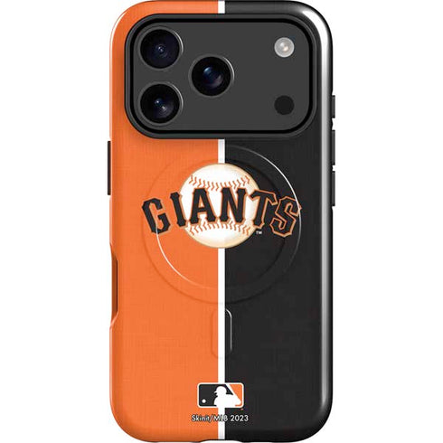MLB San Francisco Giants Split iPhone 17 Pro Max Magsafe Impact Case