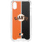 MLB San Francisco Giants Split iPhone XS Clear Case