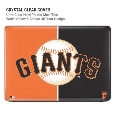 MLB San Francisco Giants Split MacBook Pro 14in (2021-24) Case plus Skin