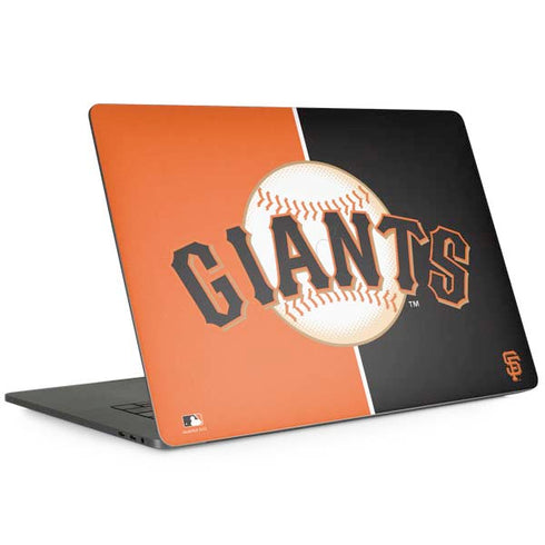 MLB San Francisco Giants Split MacBook Skins